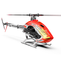 GOOSKY RS7 Ultra 700 Class 3D Flybarless Elektro-RC-Helikopter-Bausatz Grün/Orange/Lila Flugrahmen ohne Rotorblätter