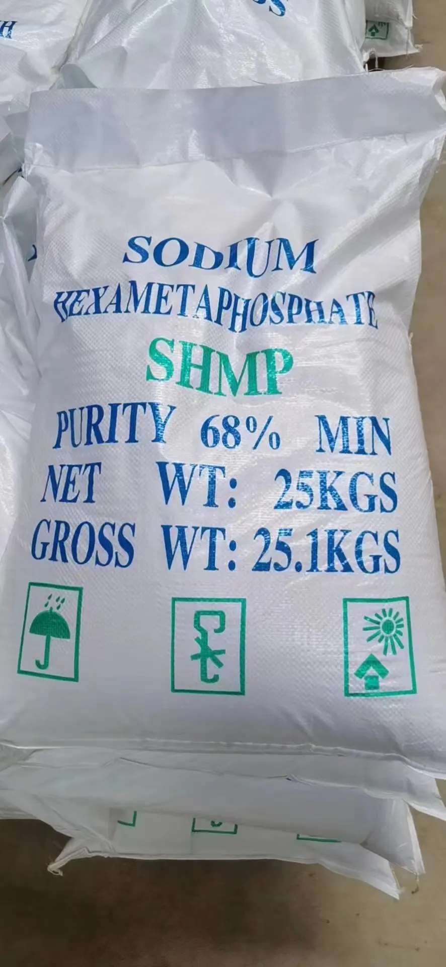 High Quality Sodium Hexametaphosphate 68% Phosphate Product