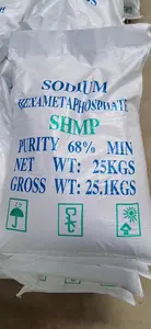 Yüksek kaliteli sodyum Hexametaphosphate 68% fosfat ürünü