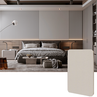 Panel Veneer Kayu dengan Sentuhan Lembut Matte untuk Pelapis Dinding Interior, Panel Kayu Dekoratif untuk Dinding Latar Hotel dan Villa