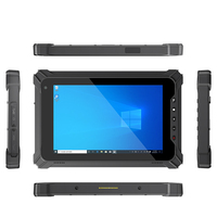 Tablette PC industrielle étanche IP67 de 8 pouces avec processeur Windows I3/i5/i7, 4G WiFi GPS, mini PC robuste Q802