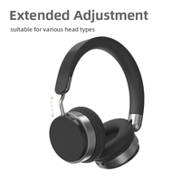 SIBYL Headphone model pribadi, Headset Bass berat mendukung komputer ponsel Tablet