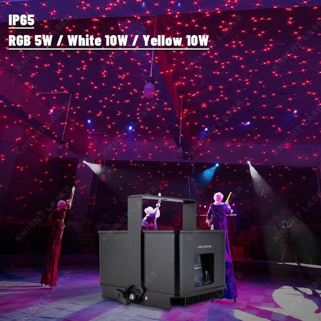 Knight 2 Watt IP65 Outdoor Star Dj Firefly Rgb Laser Lighting Projector
