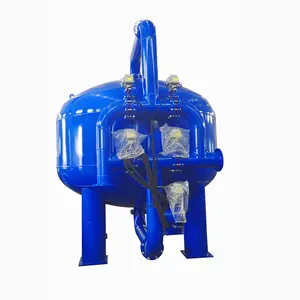 Sistema de filtro de arena automático de derivación de 200m3/h de filtración de agua de recirculación industrial