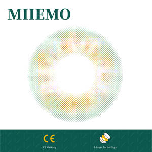 MIIEMO Lentes de Contacto de Color Gris Natural de 14.00mm, Semestrales, Ojos Grandes, Fábrica de Lentes de Contacto - Product Image 4
