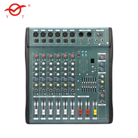 Console de mixage audio professionnelle pour DJ stéréo 6 canaux avec lecteur MP3 Meilleur mixeur audio