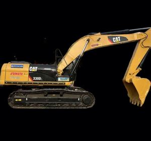 Excavadora de cadenas CAT330d usada original de Japón con motor, bomba y propulsor - Certificación CE/EPA, 1 año de garantía - Product Image 1
