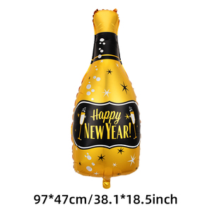 Il palloncino decorativo per la scena del palloncino da 18 pollici in lamina del <span class=keywords><strong>nuovo</strong></span> <span class=keywords><strong>anno</strong></span> fornisce decorazioni per feste felici di <span class=keywords><strong>Natale</strong></span> <span class=keywords><strong>e</strong></span> di Capodanno - Product Image 6