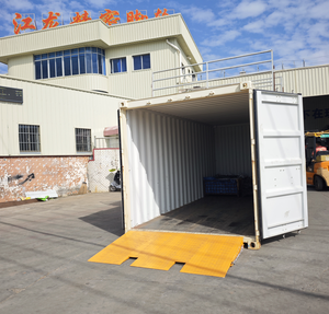 Schwerlast-Stahlcontainer-Laderampe <span class=keywords><strong>Mobile</strong></span> Dockrampe für <span class=keywords><strong>Container</strong></span> - Product Image 3