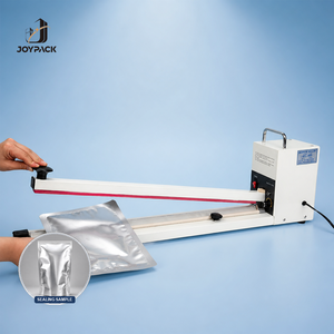Selladora Manual de <span class=keywords><strong>Bolsas</strong></span> de Plástico HI600 con Carcasa Metálica de Mandíbula Larga, Máquina de Sellado y Corte por Impulso Térmico - Product Image 2