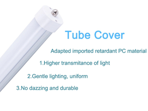 Indonesia Pakistan thị trường Kinh Tế fa8 pin duy nhất Ống ánh sáng 4ft 6ft 8ft V hình dạng đèn huỳnh quang thay thế fa8 T8 LED ống - Product Image 4