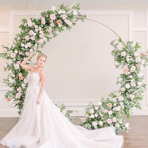 Flores colgantes de arco de boda artificiales de vides de alta calidad flores de <span class=keywords><strong>glicina</strong></span> artificiales baratas - Product Image 2
