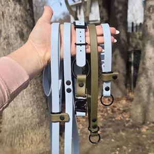 ปลอกคอสุนัขกันน้ำ ทนทาน ผลิตจาก <span class=keywords><strong>Bio</strong></span> PVC ซิลิโคน สายจูงสุนัขแบบกำหนดเอง ขายส่งปลอกคอสุนัขสุดหรูแบบยุทธวิธี พร้อมหัวเข็มขัด - Product Image 3