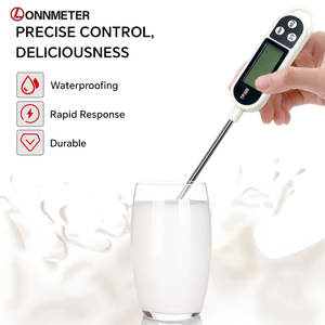 Termômetro Digital de Plástico à Prova d'Água Lonnmeter TP300 para Alimentos, Resposta Rápida, Uso em Forno, Leite, Carne, Peru, Cozinha 1C - Product Image 3