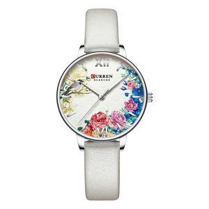 <span class=keywords><strong>นาฬิกา</strong></span>ควอทซ์สายหนังลำลองสำหรับผู้หญิงนาฬิกาข้อมือสตรีสวยงาม - Product Image 3