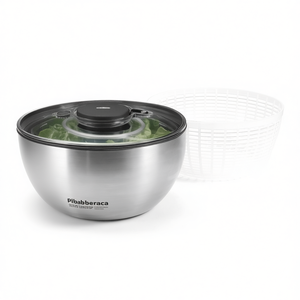 Oxo Salad Spinner Steel Bowl with Lid and <b>Basket</b> <b>Dishwasher</b> Safe Salad Tools for Fresh Greens - Product Image 2