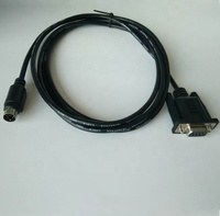 Cable de programación RS232 DB9 hembra a 4 pines Mini DIN macho