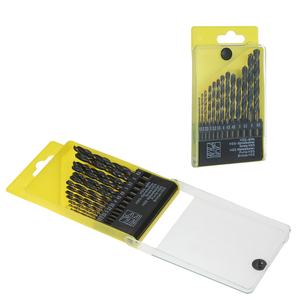 Juego de brocas de acero de alta velocidad de 13 piezas, broca helicoidal HSS de Metal duro para perforación de acero inoxidable con estuche de almacenamiento - Product Image 3