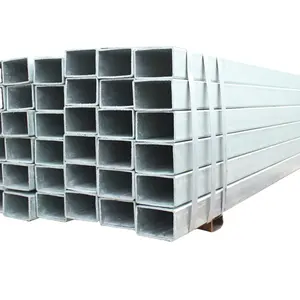 mild carbon steel galvanized square hollow steel pipe tube