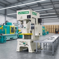 Presse mécanique à simple manivelle de type C de 110 tonnes pour le poinçonnage de métaux