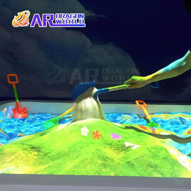 AR Interactive Sandbox Interactive Projection Game Magic Sand Table for Kids