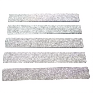 Double Sided EVA Straight Grit 80/80 Emery Zebra Nail File 21cm From Guangdong for Nail Salon Use