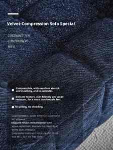 Juego de Sofás Comprimidos de Alta Calidad, Sofá de Esponja Comprimida en Rollo Tipo Waffle para Sala de Estar y Dormitorio - Product Image 2