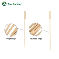 Brochettes jetables en bambou pour barbecue, bâtonnets ronds de différentes tailles pour grillades, kabobs, viande, fruits – Prix usine, vente en gros