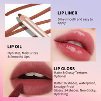 Kit de gloss à lèvres mat personnalisé sans logo OEM, marque privée, 58 gloss à lèvres hydratants mats personnalisés
