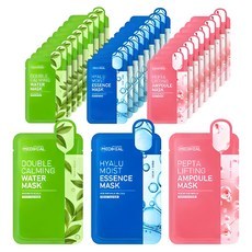 Medyhill maschera acqua doppio cura essenze Hialumoist maschera Pepta-Lifting ampolla maschera Set 30 pezzi maschere facciali 1 pezzo alla volta - Product Image 1