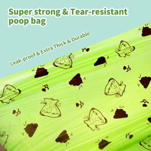 Vente flash : laisse pour chien personnalisée imprimée, sacs à crottes pour chien écologiques, compostables et biodégradables - Product Image 6