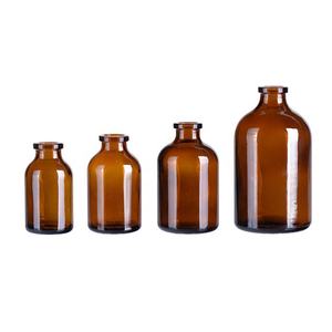 50ml琥珀色の獣医用ガラス瓶 - Product Image 2