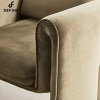 Nouveau style de fauteuil en bois massif de haute qualité pour le salon