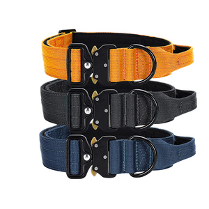Wholesale Pet <strong>Dog</strong> <strong>Collar</strong> With Handle Soft Padded German Shepherd <strong>Collar</strong> for Medium and Large <strong>Dogs</strong> Heavy Duty <strong>Tactical</strong> <strong>Dog</strong> <strong>Collar</strong> - Product Image 6