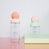 Flacon pulvérisateur à bille mignon en PET de 60 ml et 100 ml, couleur macaron, vide, pour cosmétiques et parfums, avec impression de logo personnalisée en soie