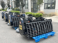Accessoires de godets mélangeurs de béton pour mini-chargeuses compactes, chargeuses sur chenilles et chargeuses sur roues