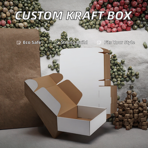 Free Design Sample Custom Folding Corrugated Cardboard Apparel Packaging Carton <b>Box</b> with Glossy Lamination Embossing Recyclable - Product Image 2