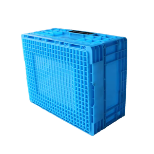 530*410*240mm resistente respetuoso con el medio ambiente plástico reutilizable PP caja de rotación plegable caja encajable sólida - Product Image 4
