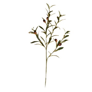 Rama de olivo artificial Ruyin con frutos, ramo de 30cm-100cm para decoración del hogar - Product Image 5