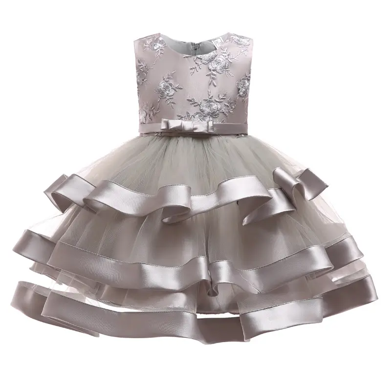 188 Toddler Baby Girls Clothing Dress Baptism Dress First Year Birthday Party Wedding Dress Baby Clothes Tutu Fluffy Gown