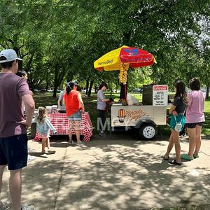 2025 Most Popular Concession Trailer Hot Dog Cart USA Fast Food Truck for <b>Sale</b> Europe - Product Image 3