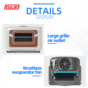 Climatiseur de toit intégré CNDE 12V 24V pour camion et camping-car avec éclairage LED, ventilateur sans balais APU, haute capacité de refroidissement 1 - Product Image 6