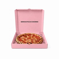 Boîtes à pizza en kraft écologiques recyclables, contenants à emporter compostables pour collations, impression quadricolore avec logo personnalisé, petites séries
