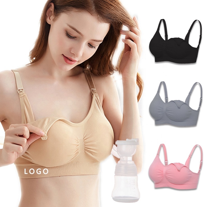 Женские бесшовные беспроводные кормящих Bralette регулируемые бретели Нижнее Белье для беременных женщин грудного вскармливания бюстгальтер для кормящих матерей