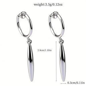 Pendientes de Clip con Diseño de Dibujos Animados, Metal Galvanizado, Estilo Fate Night of Destiny Library-Churin, para Cosplay - Product Image 5