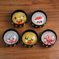 Nouveau jouet à presser en forme de boulette de Noël, moelleux et adorable, avec emballage cadeau