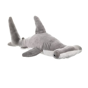 Peluche de Tiburón Martillo, Animal Marino, Venta Caliente, Logotipo Personalizado, Peluche Suave de Criaturas Marinas, Animal de Peluche de Tiburón en Venta - Product Image 4