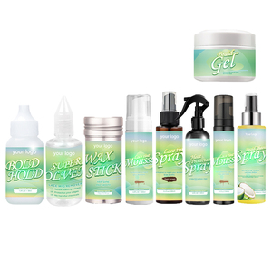 Tóc Mở Rộng Kit Với Sáp Dính Bện Gel Cạnh Điều Khiển Không Thấm Nước Tóc Giả Keo <span class=keywords><strong>Remover</strong></span> Cho Tóc Giả Lâu Dài Giữ - Product Image 1