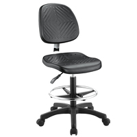 Tabouret de laboratoire ESD réglable de haute qualité tabourets de bureau de chaise antistatique