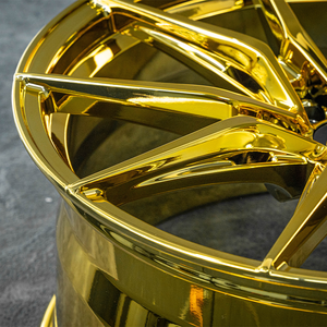 Rines Cóncavos Personalizados de Aluminio Forjado de 17, 18, 19 y 20 Pulgadas, Cóncavos Profundos, 5x112, 5x127, 5x114.3, Color Dorado para M2, M3, M4, B8, A6, C7 - Product Image 5